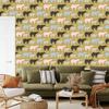 Wallpaper Colorful Bears in Scandinavian Style 50x1000