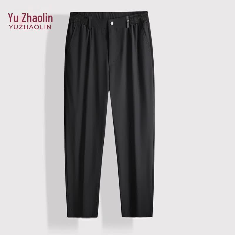 Yuzhaolin Men s Straight-Leg Casual Quick-Dry Pants 4XL
