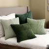 4___0__ Corduroy Throw Cover for Couch, Color Modern Design, Living Room Decorative Cushion Cover
