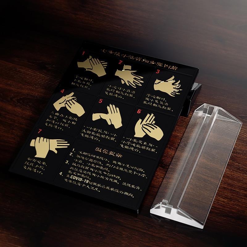 Personalized Epoxy Molds Hand Washing Method Square Silicone Mold for Epoxy Casting DIY Craft Home Table Decor Handmade