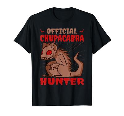Chupacabra Jäger Offizielles Mythisches Monster T-Shirt