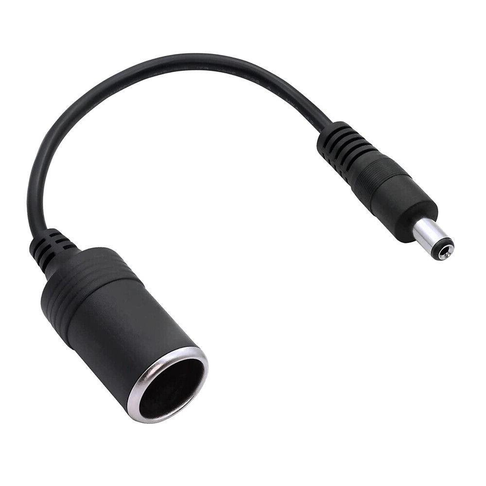 Car Charger ABS Black Male And Female Seat Transfer