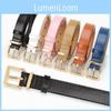 Minimalist Ladies Belt In Faux Leather With Alloy Pin Buckle For Office And Outings