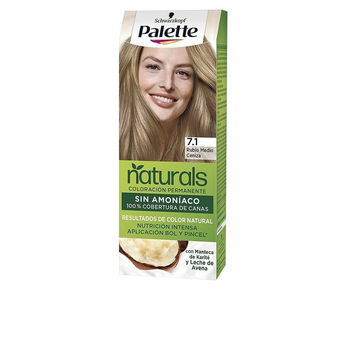 

Перманентный краситель Schwarzkopf Palette Natural Nº 7.1