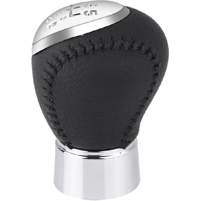 Keenso Manual 5 Speed Shift Knob, Car Auto Gear Shifter Knob Stick Head Lever for Mazda 3 5 6 323 626 RX8 Black