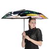 1 Pack Automatic Umbrella Offering Windproof Support And Uv Protection With Portable Design And Graffiti Inspired Aesthetic