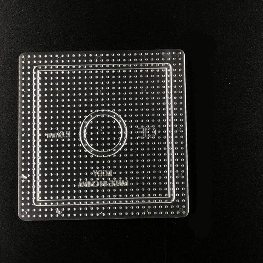 Puzzle Transparent Beads Tool Figure Material Board Diy Toy Pegboard Beads Template Puzzle Template