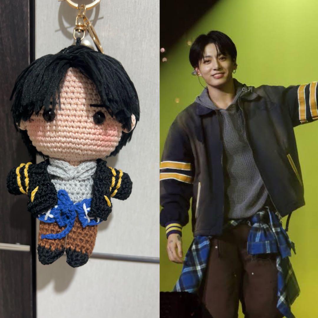 

[USED] BTS Jungkook Keychain Jungkook