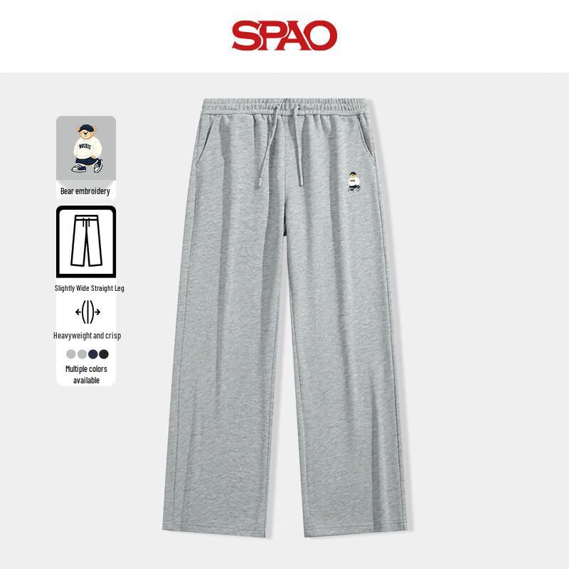 

Женские спортивные брюки прямого кроя SPAO, плотность 320 г/м², утяжеленные XL