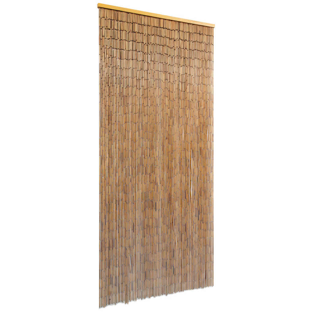 Vidaxl Bamboo Curtain, Door Curtain 90X200 Cm