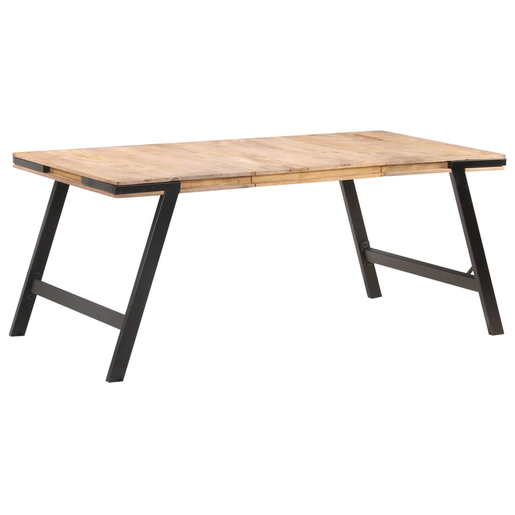 Dining Table 180 x 90 x 76 cm Solid Mango Wood