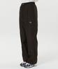 WAIKEI Nylon Wide Track Pants Brown