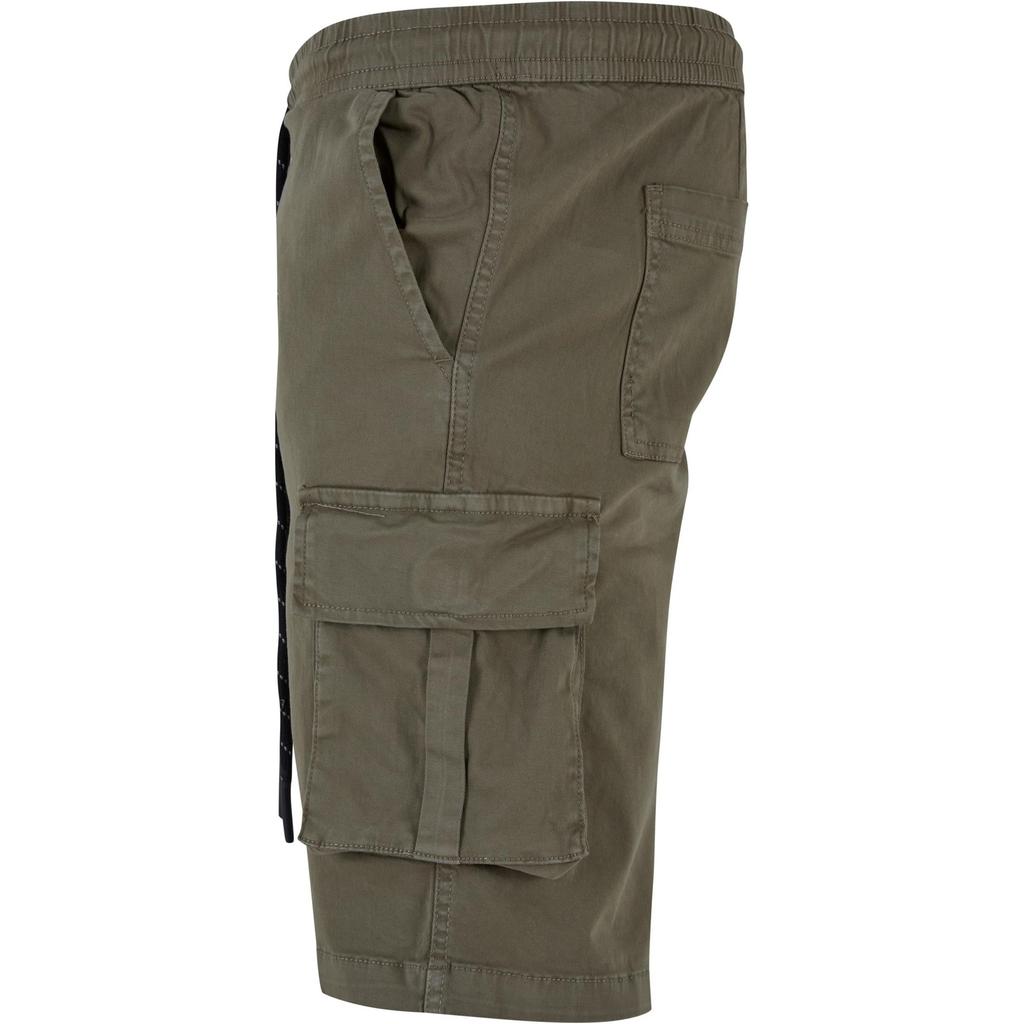 Urban Classics Mens Drawstring Cargo Shorts