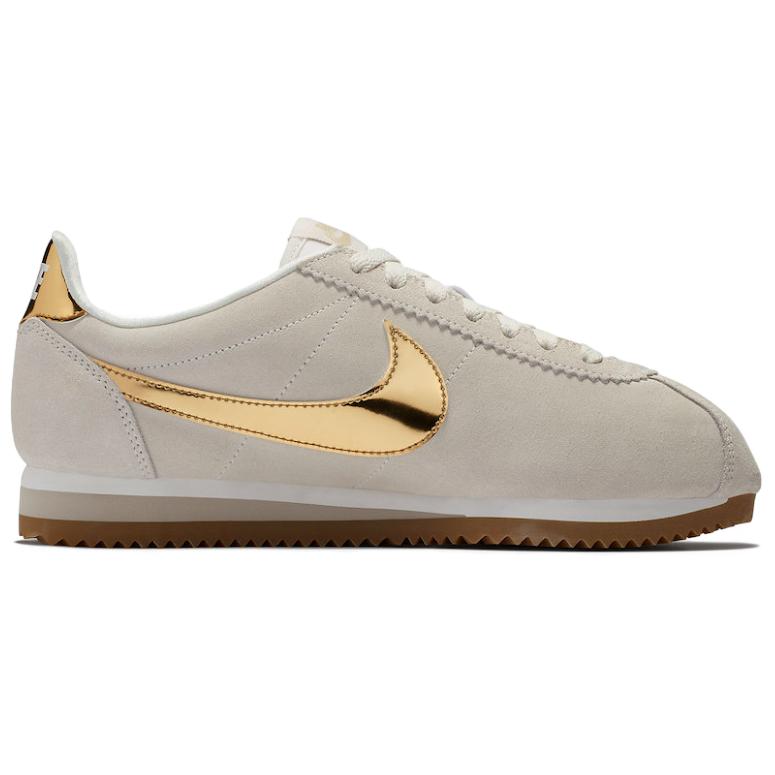 New Nike Classic Cortez Phantom Metallic Gold Women's 902856-013