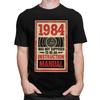 1984 George Orwell Big Brother T Shirt for Men Short Sleeves Novelty Awesome Clothing Streetwear Summer 100 Cotton Tee Tops