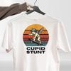 T-shirt Cupidon Stunt Blague Drôle Humour Sarcastique Unisexe Cadeau de Fête Tee Top