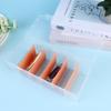 Clear Plastic Compartmentalized Organizer Box Holds 550+ Game Cards Storage Box With Adjustable Divider For Cards 1Pcs