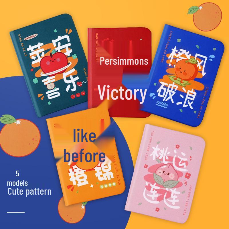 A7 Portable Pocket Notebook: Fresh-Style Journal for Girls, Students, Vocabulary & Notes