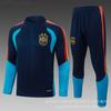 26/27 Season Spain Miami Marseille Training Top Long Sleeve Half Zip Tracksuit Kids Adult Football Jersey Fall Winter