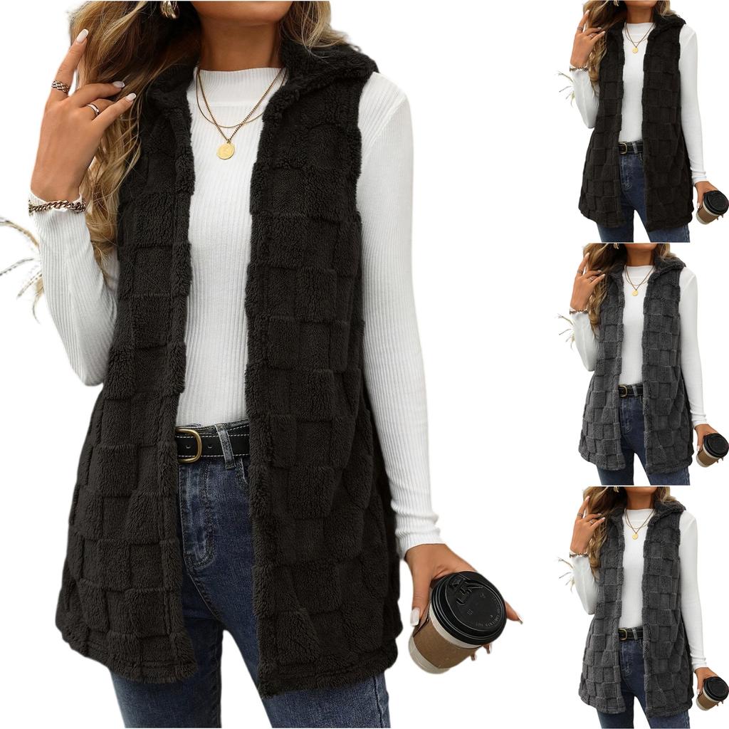 Fashionable Women's Casual Vest Elegant Cardigan Jacket
