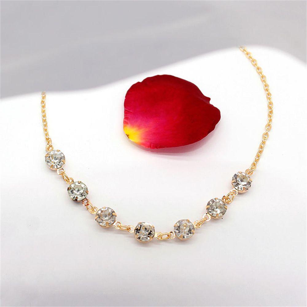 Foot Ankle Adjustable Birthday Gift Jewelry Crystal Barefoot Foot Chains Sandal Rhinestone Anklets