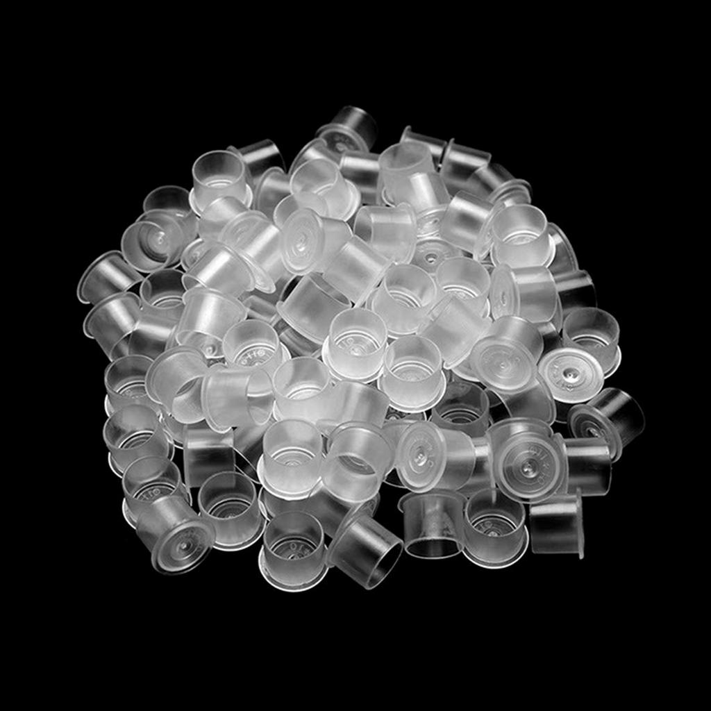 Pigment Holder Container Suitable for Needles Microblading TattooInk Cup Caps Permanent Makeup Accessories Power Supply