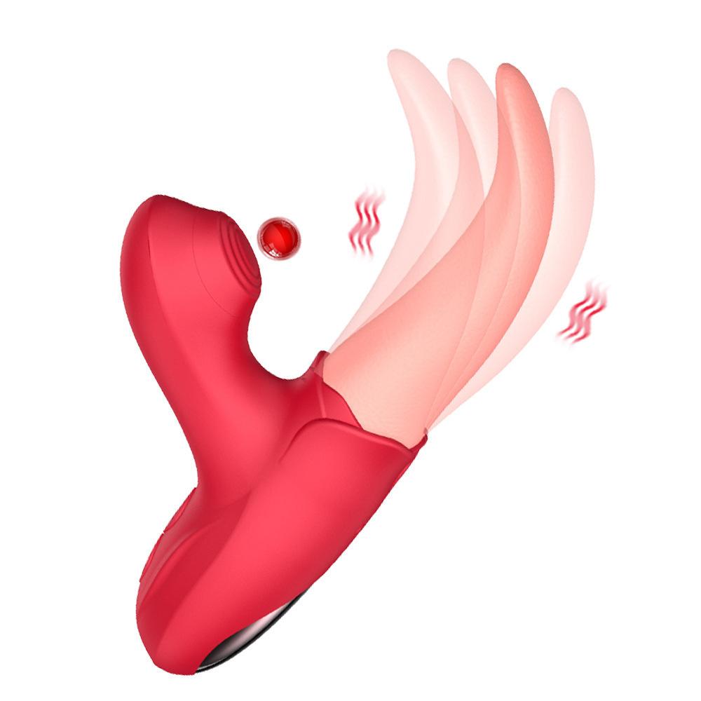 Sex Toys Tongue Licking Sucking Vibrator for Women Nipples Clit Sucker Anal Vibration Stimulation Female Masturbation Adult Good