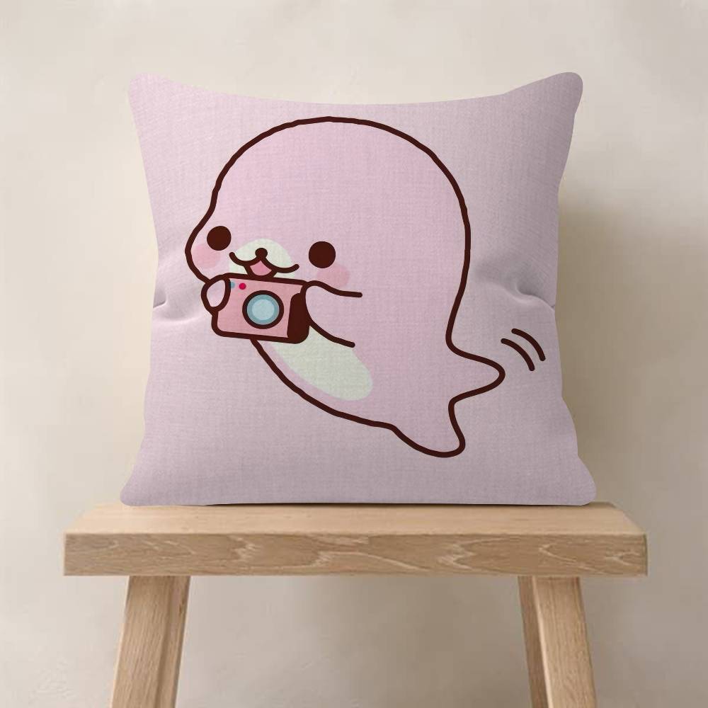 Kawaii Cartoon Mamegoma Anime Personalized Pillow Dust Cover Bedroom Kids Party Decoration Pillowcase Birthday Children Gift