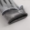 Winter women's gloves with touch screen for driving and cycling, thickened fleece for warmth and warmth, Korean version gentle