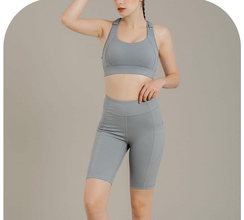 Large Size Women Adjustable Wide Strap Bra Wireless Brassiere Gathered Push Up Underwear Shockproof Sport Yoga Vest Cross Back Bra