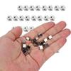 50pcs Stainless Steel Square Spacer Beads Steel DIY Necklace Accessories  DIY Jewelry Making