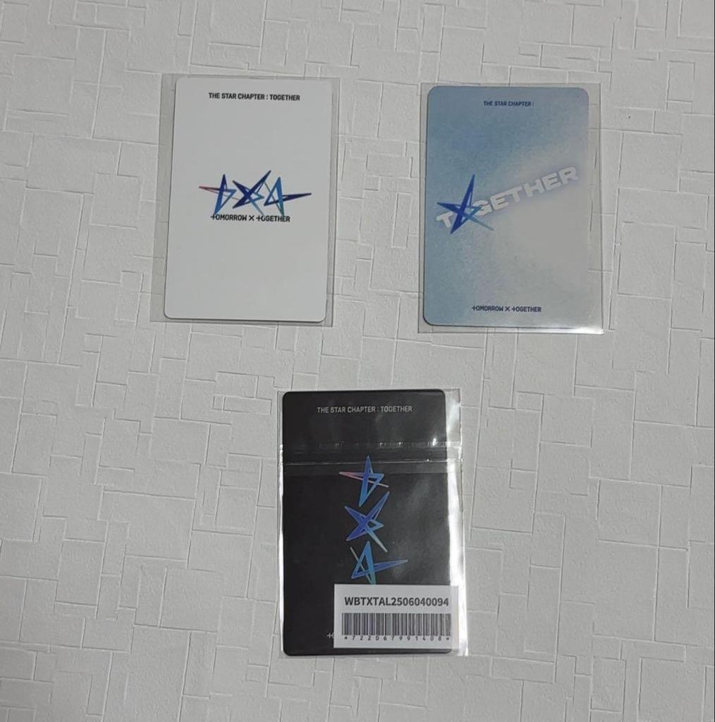[USED] txt The Star Chapter Hueningkai trading card included