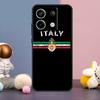 Italy Flag Case For Xiaomi Redmi Note 13 9 10 11 12 14 15 Pro Plus Redmi 15 15C 14C 10C 12C 13C Cover