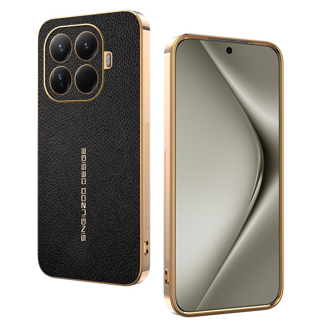 For XiaoMi 15T 14T Pro Case New High-end Lychee Texture PC Anti-drop Cover For Xiaomi 15T Pro Shockproof Bumper Funda