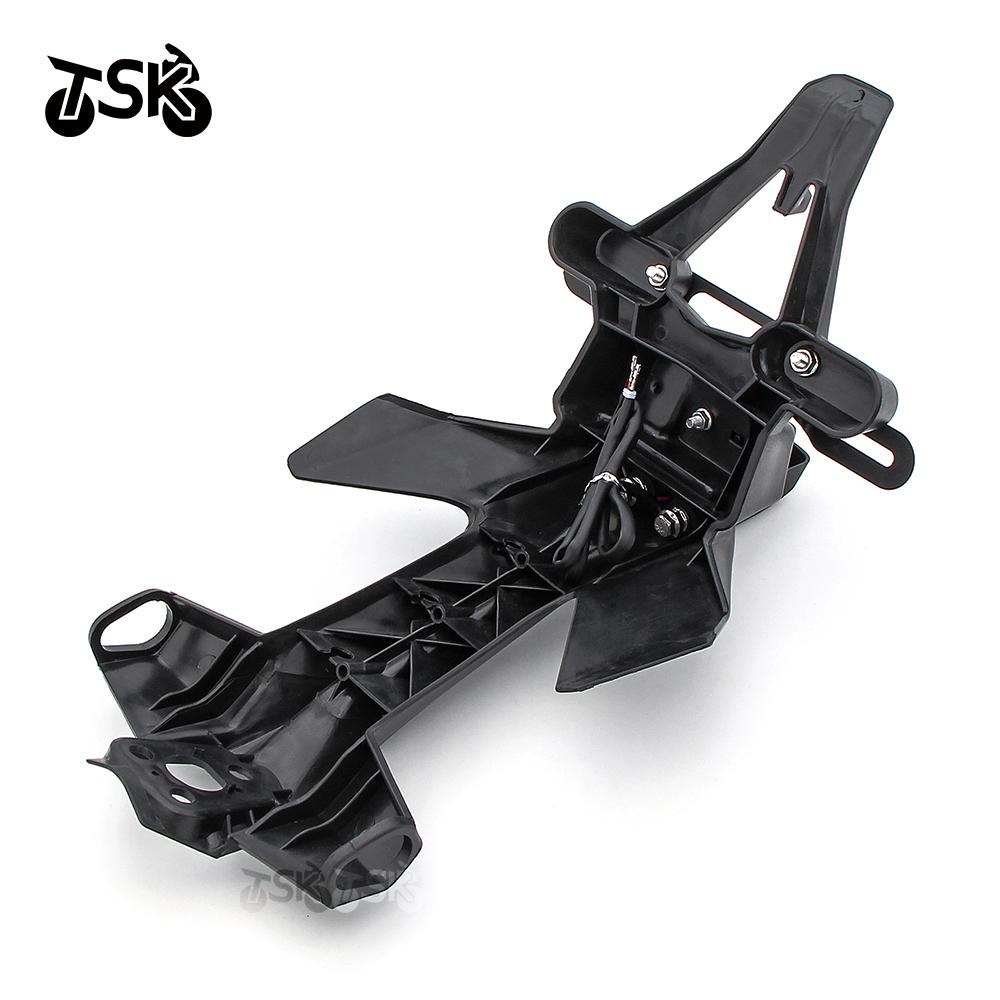 Rear Tire Fender Motorcycle License Plate Light Holder Bracket Turn Signal For Yamaha YZF R1 2015-2023 YZFR1M Fender Mudguard