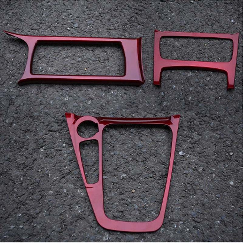 Three Styles of ABS Gear Panel Canholder Cup Holder Special Modified Decorative Cover Case For Ford Focus3 4 Mk3 4