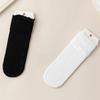 Women's Ruffle Socks Casual Mesh Lace Crew Socks Summer Ultra Thin Frilly Ankle Socks Soft Breathable Knit Socks