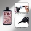 Harter UV-Harzkleber Kristallklar Ultraviolett Härtendes Epoxidharz UV-Kleber Solarhärtend Sonnenlichtaktiviert DIY Schmuckherstellungswerkzeuge