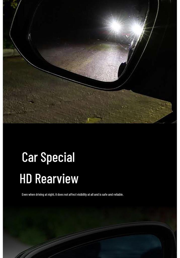 Tesla Model 3 Anti-glare Heated Wide-angle Mirror and Backup Camera Lens