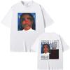 Rapper Steve Lacy Gemini Rights Album Cover Double Sided Print Tshirt Unisex Hip Hop Oversized Tshirt Unisexs Fashion Vintage Tees