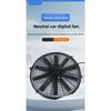 Universal 12V Radiator Fan ABS 80W Condenser Fan 10 INCH 8/10 Blades Heavy Duty Fan Car Aircon System
