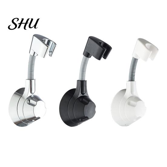 Adjustable Hand Shower Holder Easy Installation Waterproof Bracket Wall Mount Self-Adhesive for Home Lightweight Bathroom Accessory