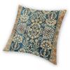 Sarouk Antique West Persian Rug Pillowcase Polyester Linen Velvet Printed Zip Decorative Car Cushion Case 18"