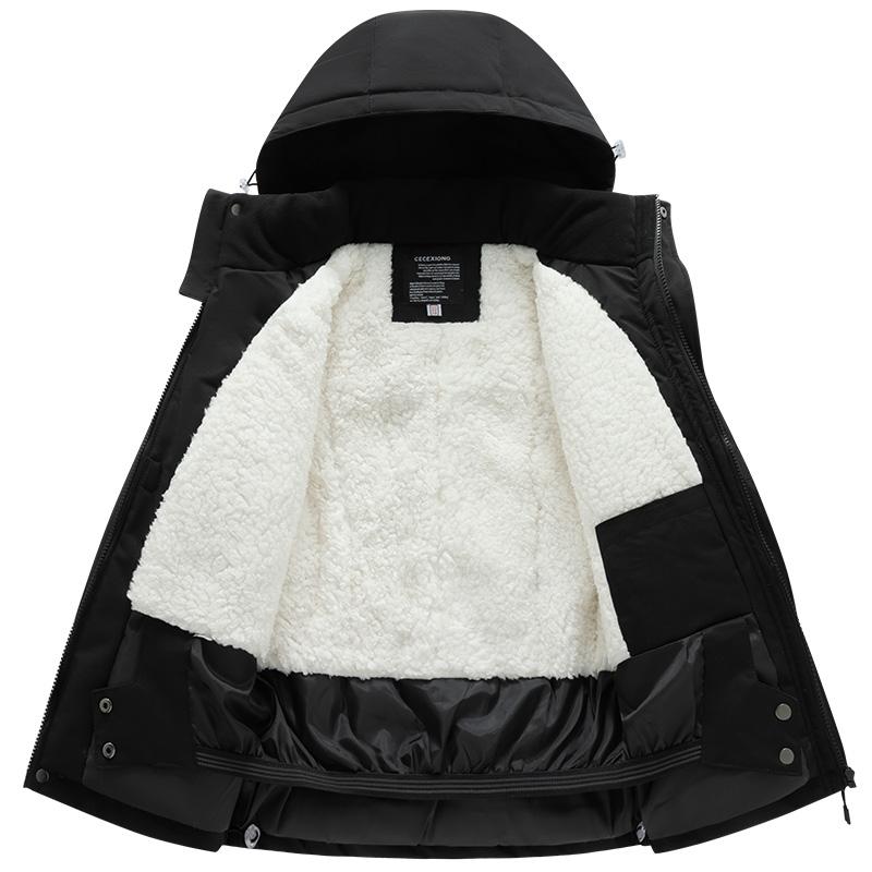 Winter Children's Skiing Suit for Boys and Girls Windproof and Waterproof Thick Coat for Warmth and Snow Playing Ski Suit