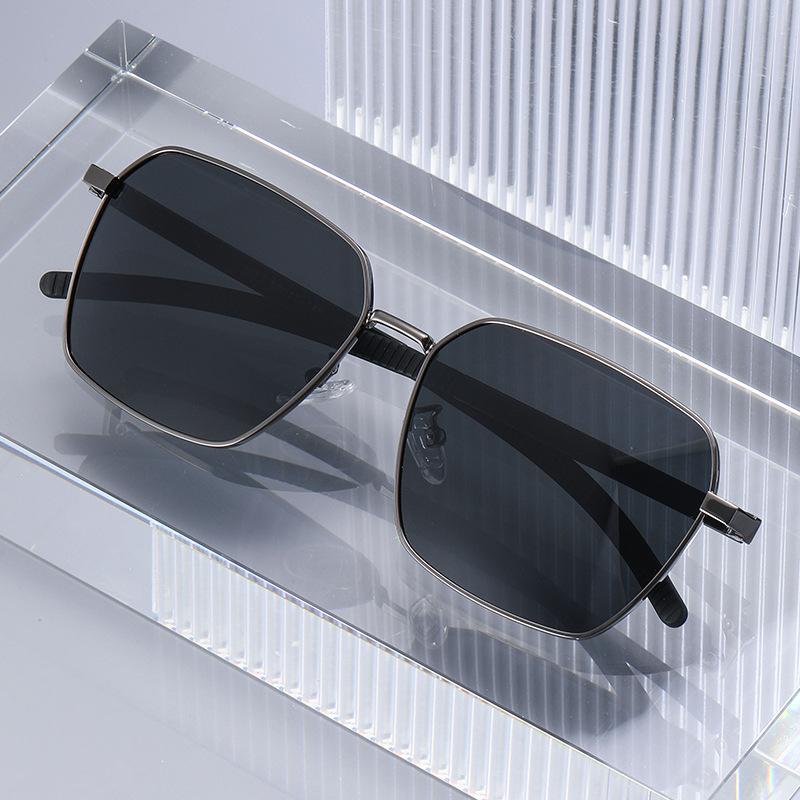 JYL TS Men's Small Square Polarized - Driving-Specific Sun Shades KS-3827