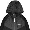 Nike Embroidered Logo Fleece Zipped Hooded Jacket with Kangaroo Pocket 'Black' Men's CJ4542-010