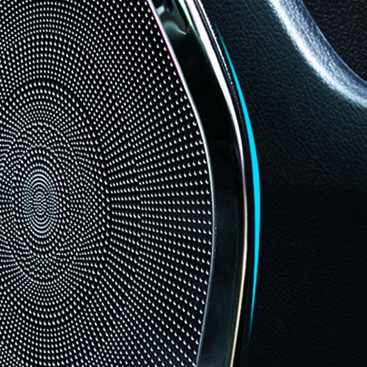 Stainless Steel Speaker Cover for Land Cruiser LCJ200 - Car Decoration & Gift
