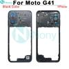 Neuer Mittelrahmen für Motorola Moto G31 G41 G42 Mittelrahmen Blende Mittelplatte Mit Kameralinse Ersatzteile