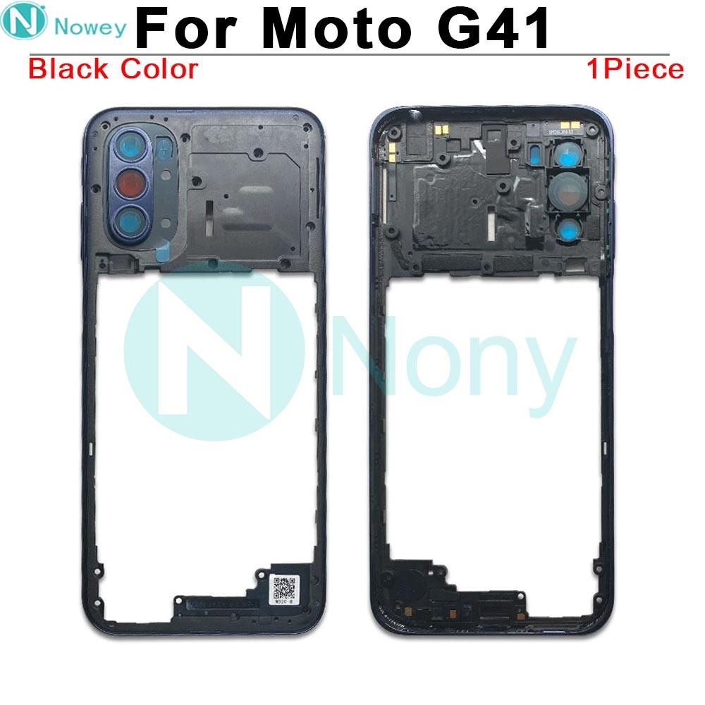 Neuer Mittelrahmen für Motorola Moto G31 G41 G42 Mittelrahmen Blende Mittelplatte Mit Kameralinse Ersatzteile