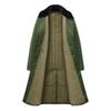 Long Windproof Fleece-Lined Cotton Parka